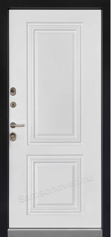 «Гранит Термо» Горький шоколад - МДФ Эмаль белая