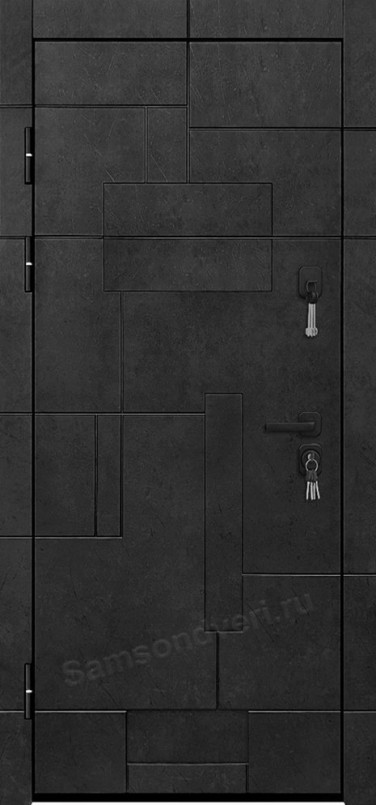 Входная дверь «Флагман-М Доминион» Бетон черный - DECANTO НДГ 1 Белый бархат Входная дверь «Флагман-М Доминион» Бетон черный - DECANTO НДГ 1 Белый бархат
