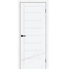 Браво-20/2 (WS) White Silkwood RAL 9003 декор вставки ПЭТ Глухая Bravo