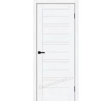 Браво-28/2 White Silkwood/Magic Fog RAL 9003 ПЭТ Остекленная Bravo