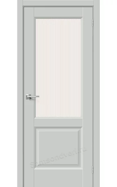 Межкомнатная дверь Неоклассик-35 Grey Silk RAL 7044 ПЭТ стекло Magic Moru Bravo. Размер 200x60 см Межкомнатная дверь Неоклассик-35 Grey Silk RAL 7044 ПЭТ стекло Magic Moru Bravo. Размер 200x60 см