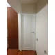 Межкомнатная дверь Прима-20 White Silk RAL 9003 ПЭТ Глухая Bravo. Размер 200x60 см