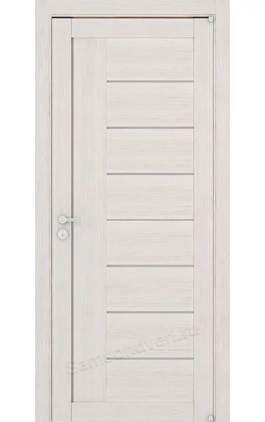 Межкомнатная дверь Uberture Eco-Light 2110 Капучино велюр экошпон/остекленная Regions. Размер 200x60 см