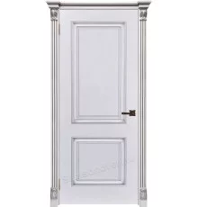 Finezza Багет 32 Патина серебро Эмаль белая (RAL 9003) Глухая Regions
