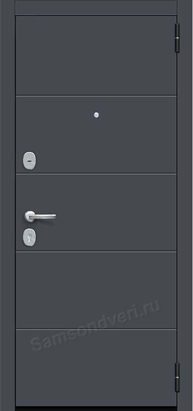 Входная дверь «ПРАЙД Kale» цвет: Graphite Pro/Nordic Oak