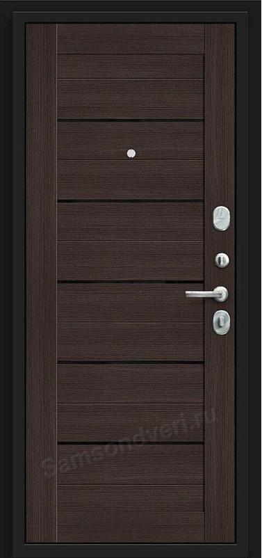 Входная дверь «ПРАЙМ Кале» цвет: Almon 28/Wenge Veralinga