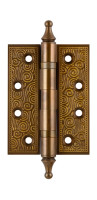 Петля врезная CASTILLO CL 500-A4 BB Коричневая бронза (Армадилло) Петля врезная CASTILLO CL 500-A4 BB Коричневая бронза (Армадилло)