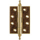 Петля врезная CASTILLO CL 500-A4 102x76x3,5 FG-10 цвет: Французское золото (Армадилло)