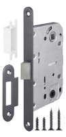 Защелка (с пластиковым язычком) P96WC-50 GR Графит (Фуаро)