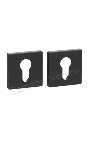 Накладка под цилиндр Q52 цвет: Черный (Пунто)