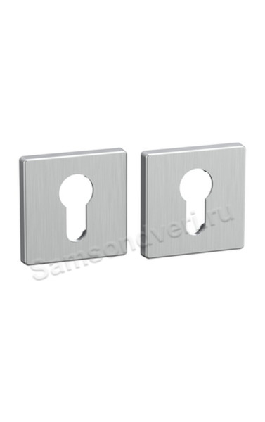 Накладка под цилиндр Q52 цвет: Мат/Хром (Пунто)