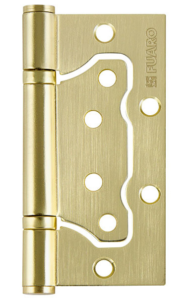 Петля накладная IN4500W-BL SB 500-2BB 100x51х2,5 цвет: Мат/Золото (Фуаро)