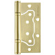 Петля накладная IN4500W-BL SB 500-2BB 100x51х2,5 цвет: Мат/Золото (Фуаро)