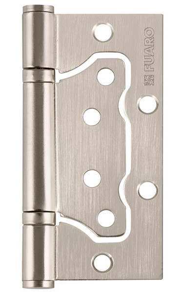 Петля накладная IN4500W-BL SN 500-2BB 100x51х2,5 цвет: Мат/Никель (Фуаро)