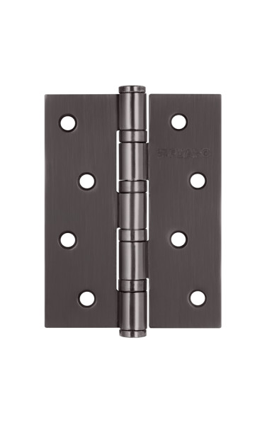 Петля врезная IN4400U GR 4BB-100*75*2,5 цвет: Графит (Фуаро)