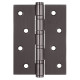 Петля врезная IN4400U GR 4BB-100*75*2,5 цвет: Графит (Фуаро)