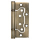 Петля накладная IN4200W AB 200-2B 100x76,5х2,5 цвет: Бронза (Пунто)