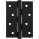 Петля врезная IN4100U BL-4B 100*70*2,5 цвет: Черный (Пунто)