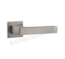 Ручка дверная Q52.DIPLOMAT Мат/Никель (Пунто)
