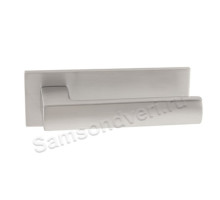 Ручка дверная Q52.MEGA XL Мат/Хром; ЦАМ (Пунто)