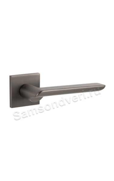 Ручка дверная Q52.STEP цвет: Графит (Пунто)