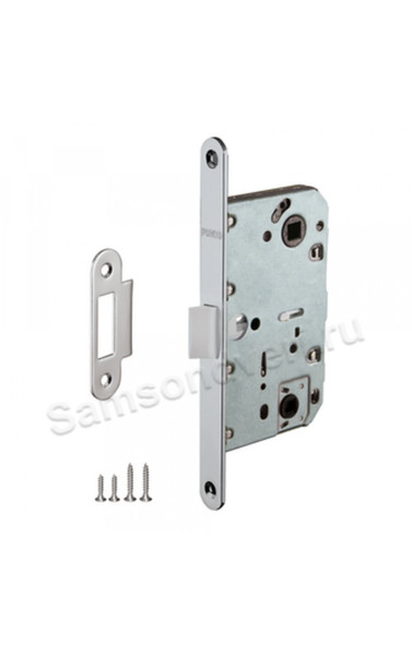 Защелка (с пластиковым язычком) PL96WC-50/BL CP цвет: Хром (Пунто)