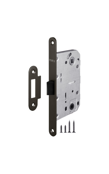 Защелка (с пластиковым язычком) PL96WC-50/BL GR цвет: Графит (Пунто)