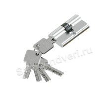 Цилиндр KZZ-6.3S 56(28/28) Мат/Хром