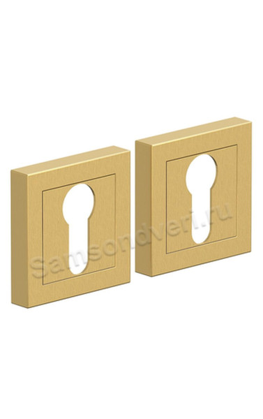 Накладка под цилиндр AS-1CL цвет: Мат/Золото; Алюминий (Браво)