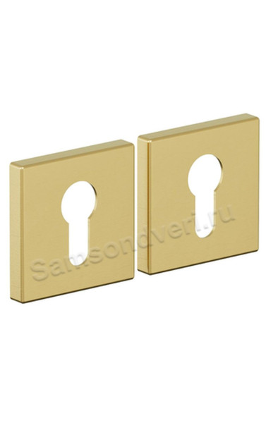 Накладка под цилиндр AS-3CL цвет: Мат/Золото; Алюминий (Браво)