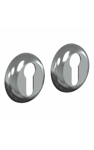 Накладка под цилиндр А/Z-4CL цвет: Мат/Хром; ЦАМ (Браво)