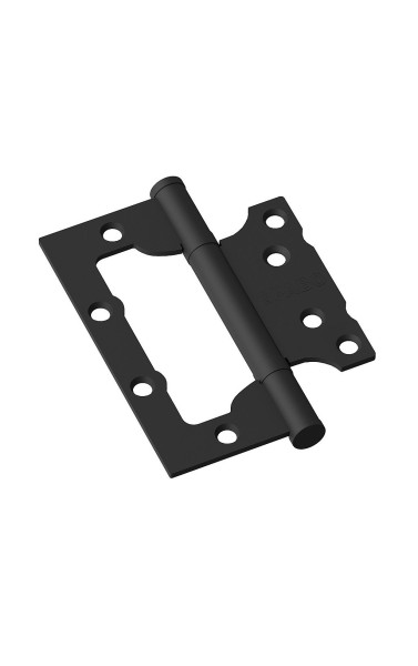 Петля накладная Браво HFS-1-2B 100*75*2,5 цвет: Черный