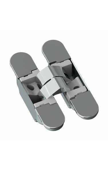 Петля скрытая HCS 110*62*27/21 цвет: Хром