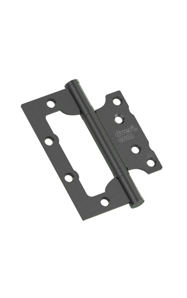 Петля накладная Браво HFS-1-2B 100*75*2,5 цвет: Графит (Браво)