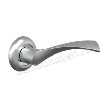 Ручка дверная А-423 Мат/Хром