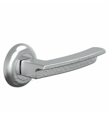 Ручка дверная А-493 Мат/Хром