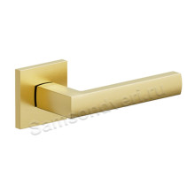 Ручка дверная AS-300 Мат/Золото (Браво)