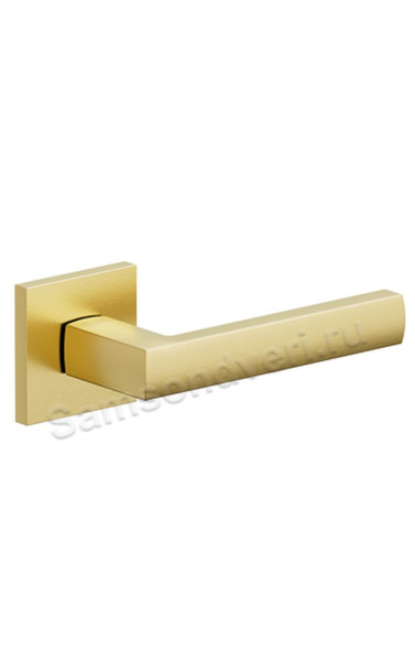 Ручка дверная AS-300 цвет: Мат/Золото (Браво)