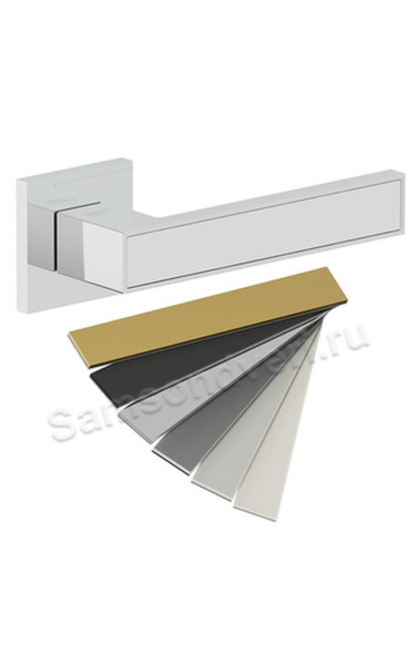 Ручка дверная AS-302, цвет: Хром