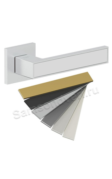 Ручка дверная AS-302 цвет: Мат/Хром