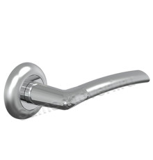 Ручка дверная А-443 Мат/Хром