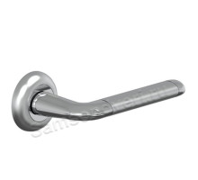 Ручка дверная А-483 Мат/Хром