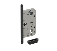 Замок под цилиндр (с магнитным язычком) LM-3-CL Черный