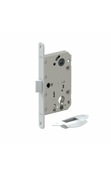 Замок под цилиндр (с пластиковым язычком) LP-3-CL цвет: Белый