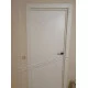 Межкомнатная дверь Граффити-5 Super White пвх Bravo. Размер 200x90 см