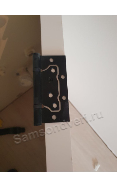 Петля накладная Браво HFS-1-2B 100*75*2,5 цвет: Черный