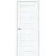 Межкомнатная дверь Браво-21 Snow Art экошпон Bravo. Размер 200x60 см
