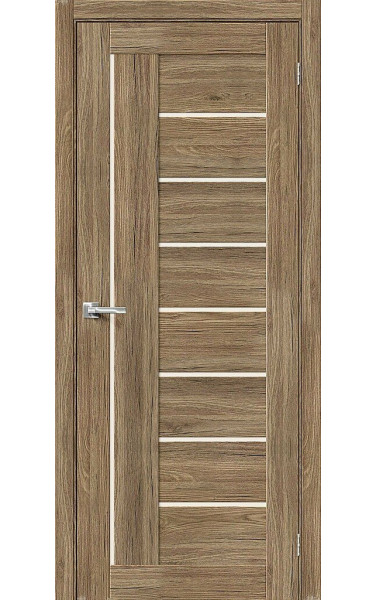 Межкомнатная дверь Браво-29 Original Oak/Меджик Фог экошпон Браво. Размер 200x90 см