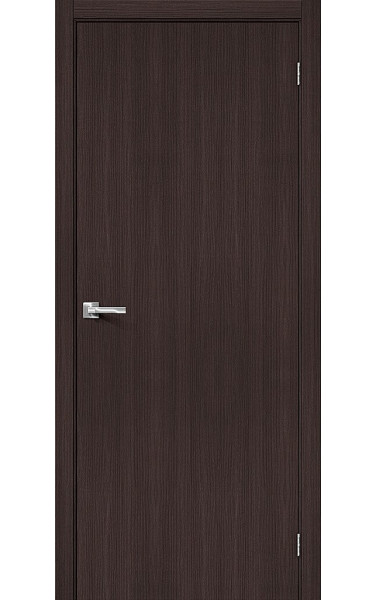 Межкомнатная дверь Браво-0 Wenge Melinga экошпон Браво. Размер 200x90 см