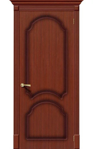 Межкомнатная дверь Соната Ф-15 (Макоре) шпонированная Bravo. Размер 200x80 см